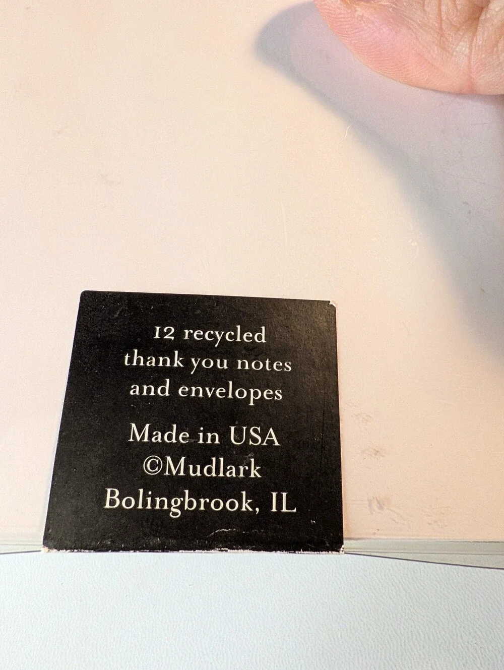 Mudlark Vintage Toy & Ephemera Print Thank You Notes & Envelopes Boxed Set of 12